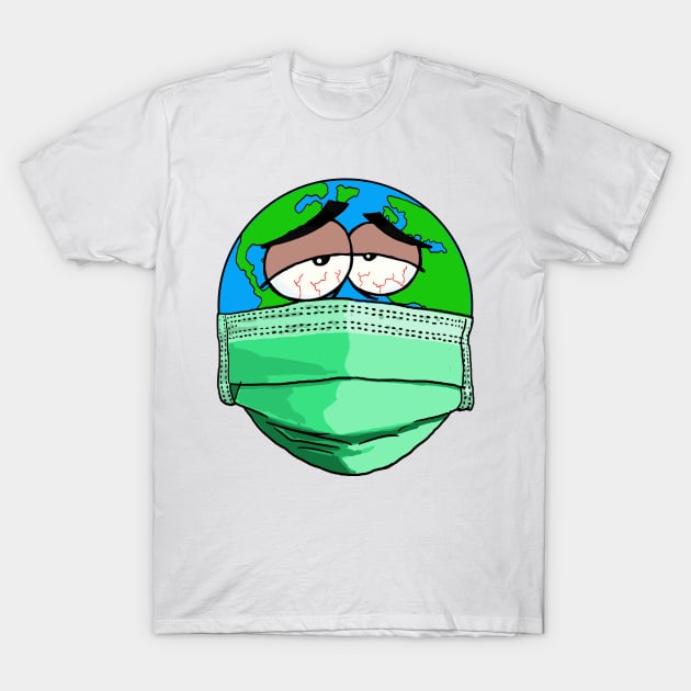 Global Virus T-Shirt by tabslabred